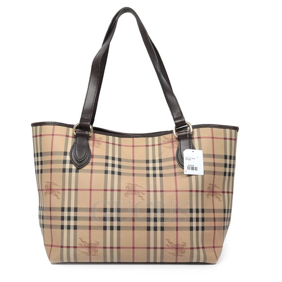 authentic BURBERRY Beige Leather Shoulder Bag - Picture 2 of 16